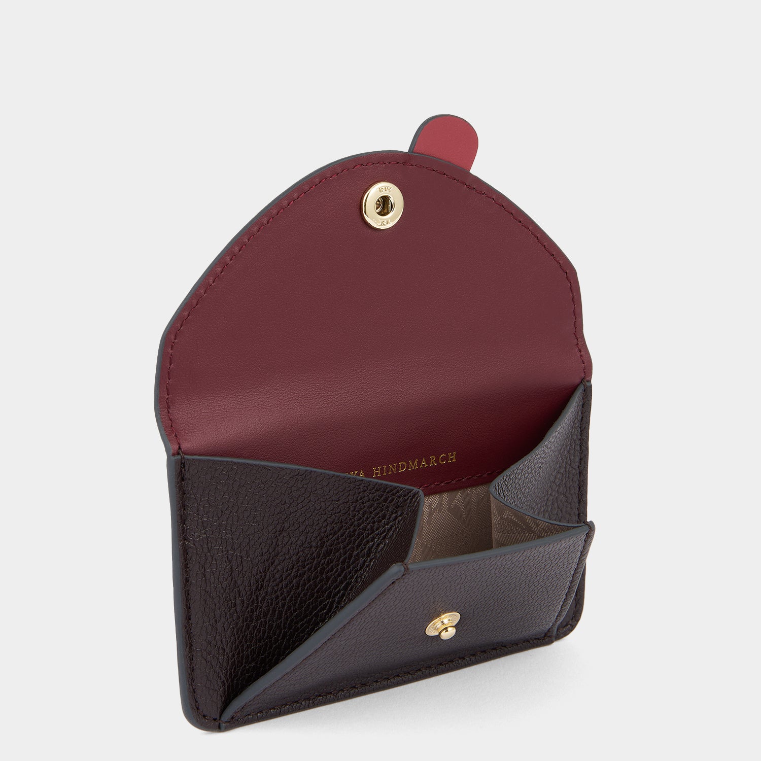 Zany Envelope Purse Sticker -

          
            Capra Leather in Grape -
          

          Anya Hindmarch US
