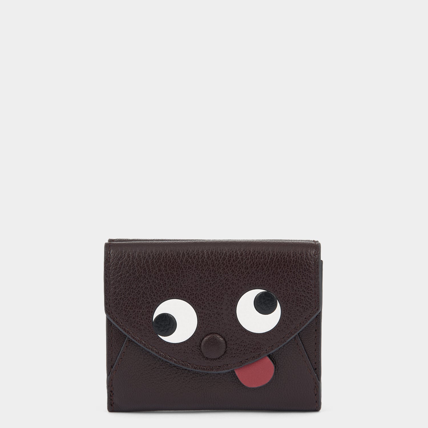 Zany Mini Trifold Wallet -

          
            Capra Leather in Grape -
          

          Anya Hindmarch US
