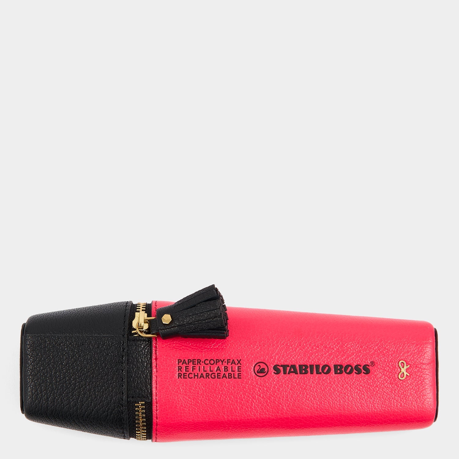 Anya Brands STABILO BOSS ORIGINAL Pencil Case -

          
            Capra Leather in Neon Pink -
          

          Anya Hindmarch US
