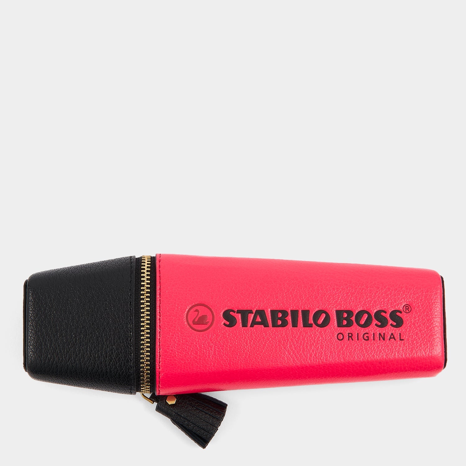 Anya Brands STABILO BOSS ORIGINAL Pencil Case -

          
            Capra Leather in Neon Pink -
          

          Anya Hindmarch US
