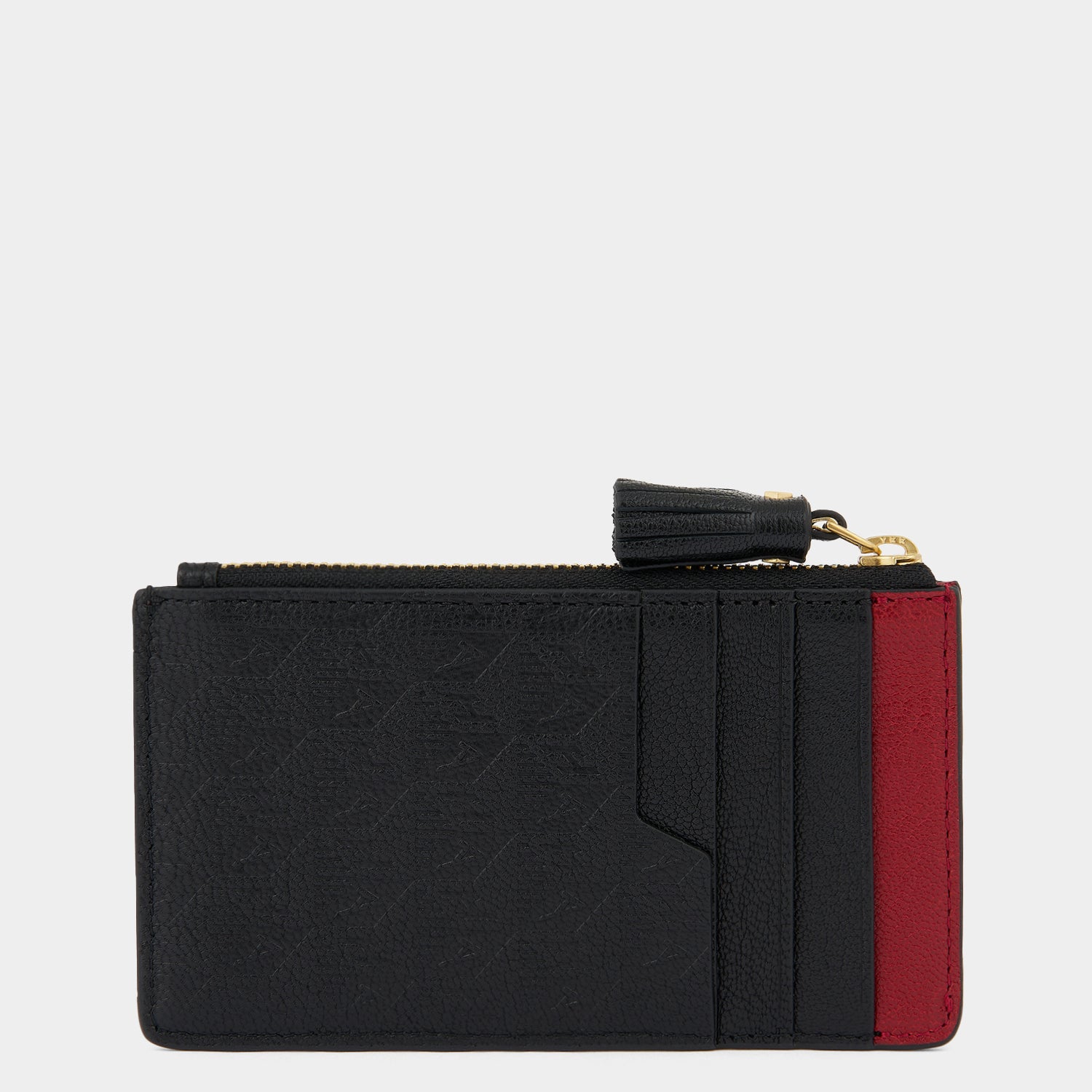 Anya Brands Kikkoman Zip Card Case -

          
            Capra Leather in Vampire -
          

          Anya Hindmarch US
