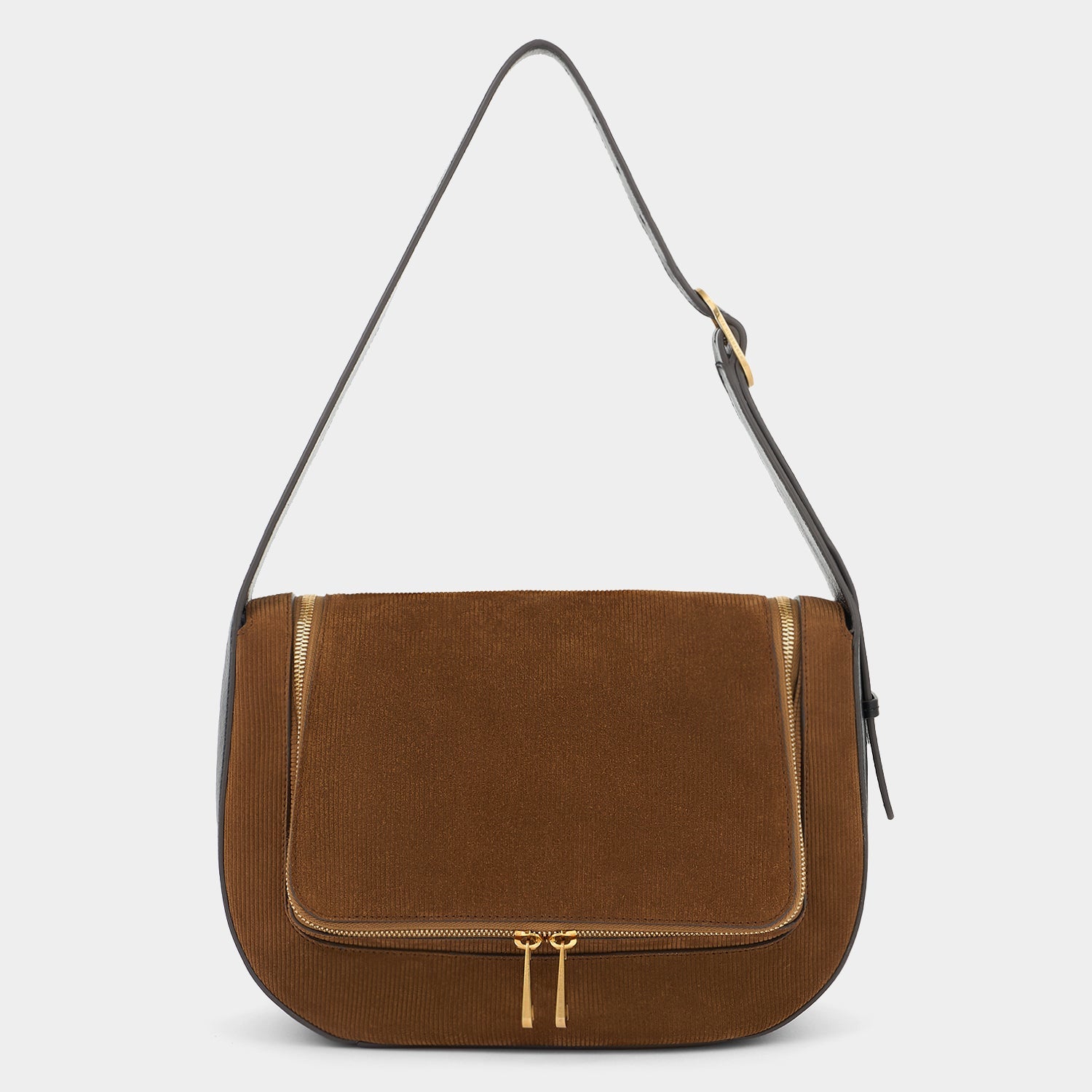 Vere Shoulder Bag -

          
            Corduroy Suede in Sepia -
          

          Anya Hindmarch US
