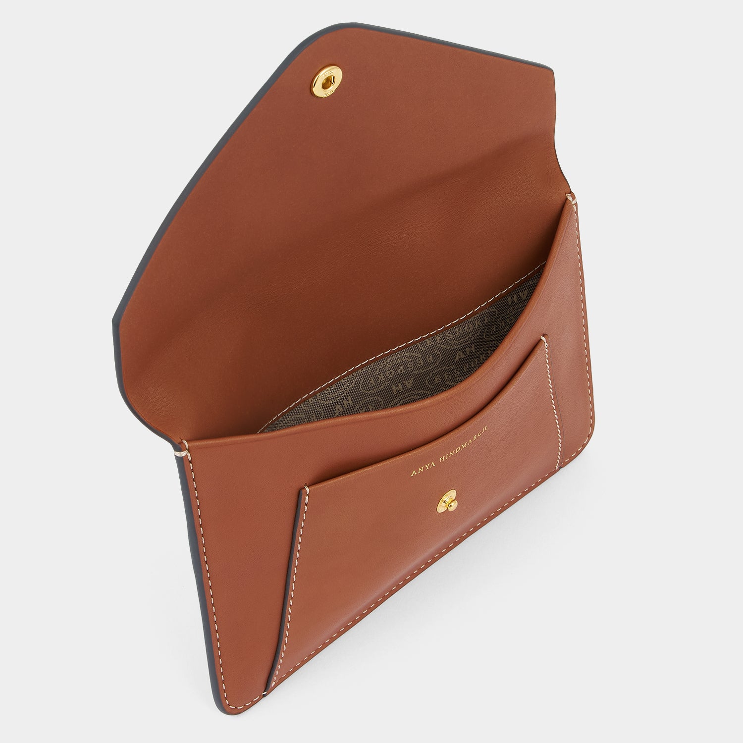 Envelope Passport Holder -

          
            Capra in Tan -
          

          Anya Hindmarch US
