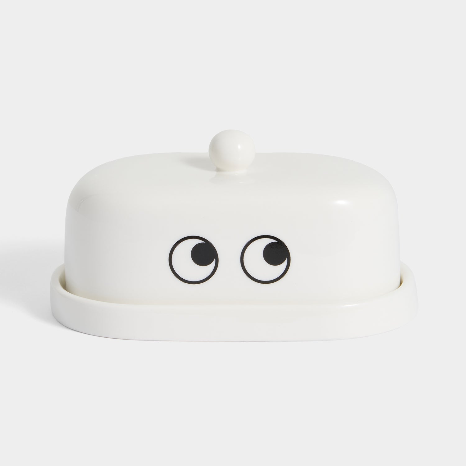 Butter Dish -

          
            Bone China in White -
          

          Anya Hindmarch US

