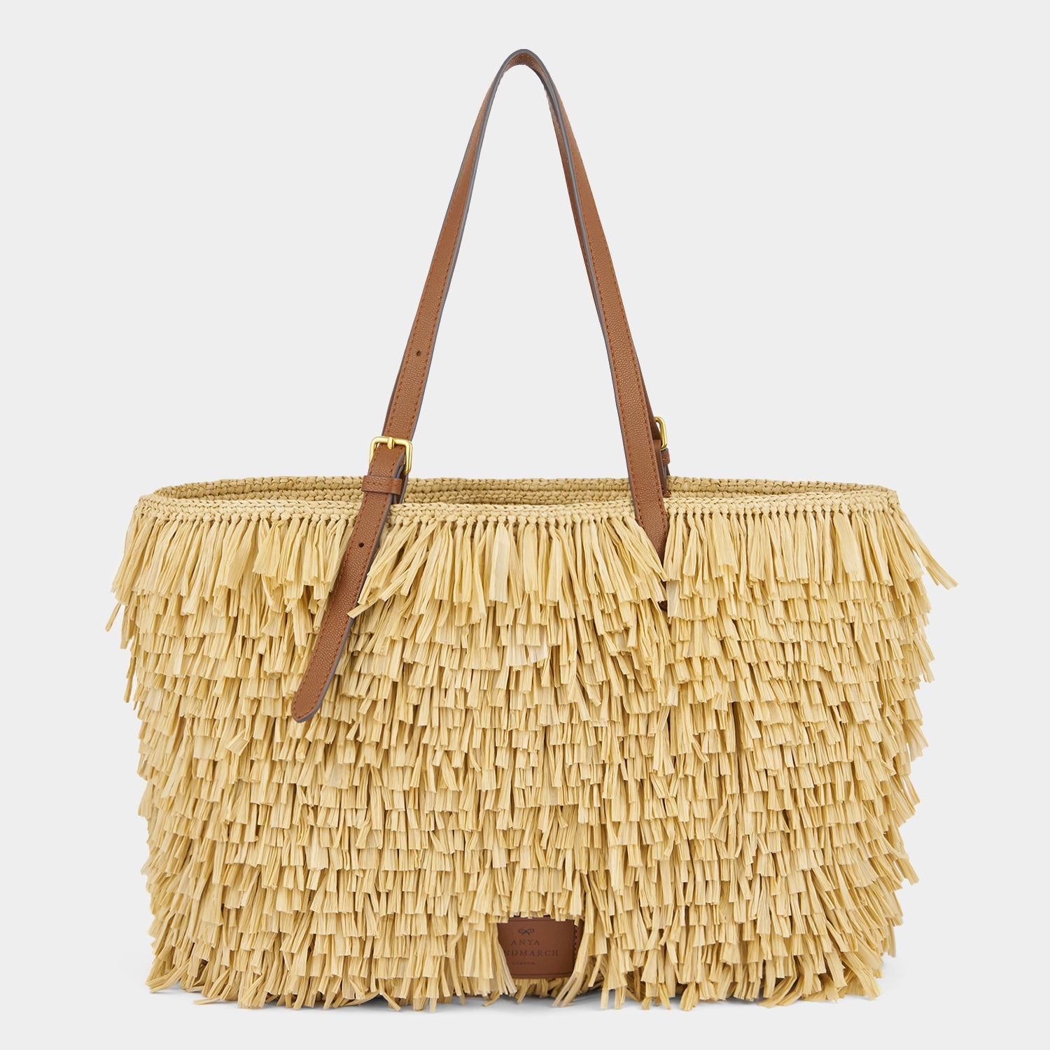 E/W Raffia Eyes Tote -

          
            Raffia in Natural -
          

          Anya Hindmarch US
