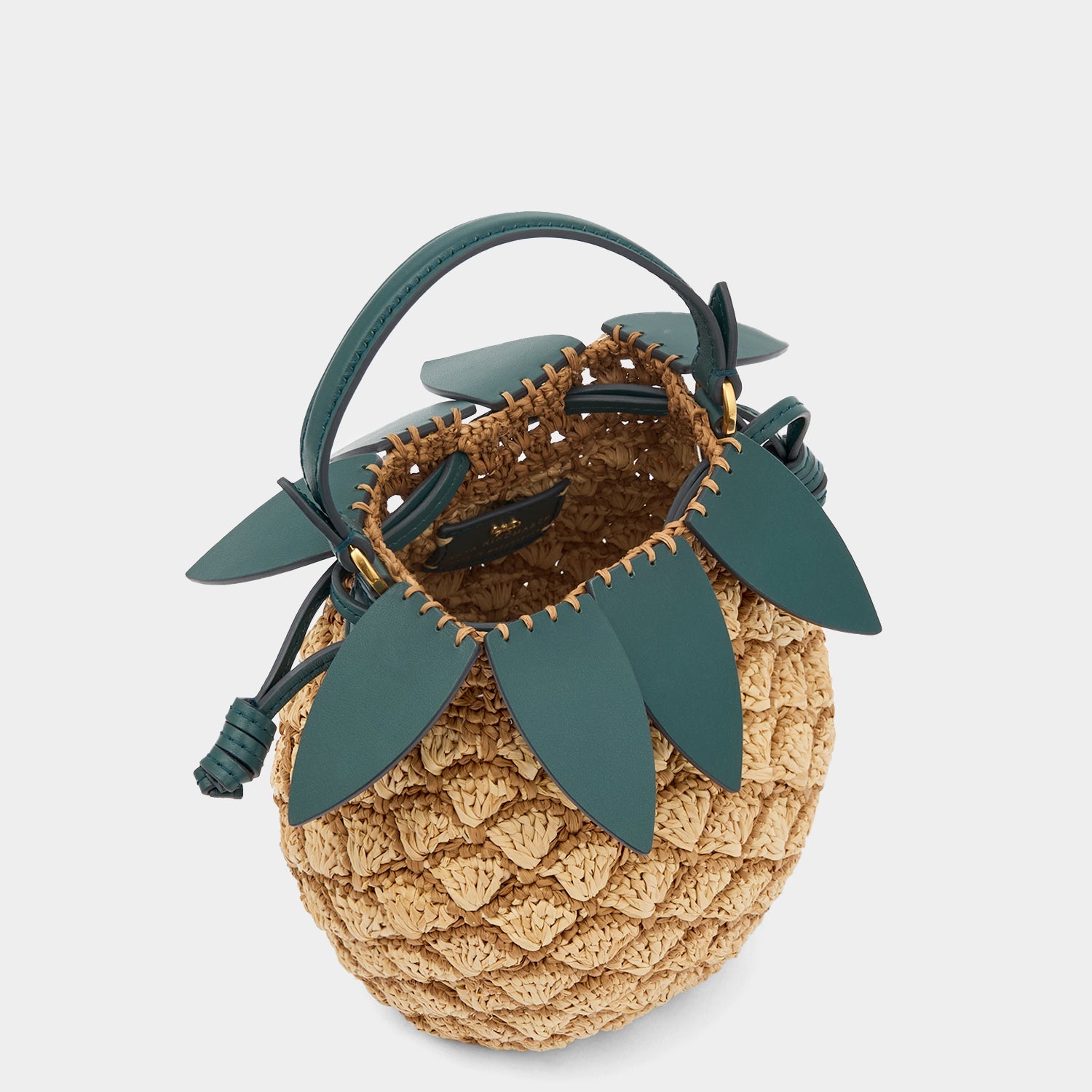 Pineapple Cross-body -

          
            Raffia in Natural -
          

          Anya Hindmarch US
