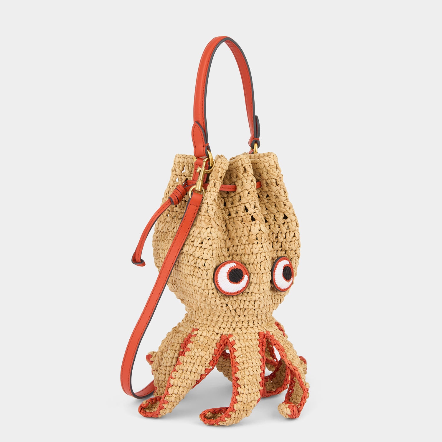 Octopus Cross-body -

          
            Raffia in Natural -
          

          Anya Hindmarch US
