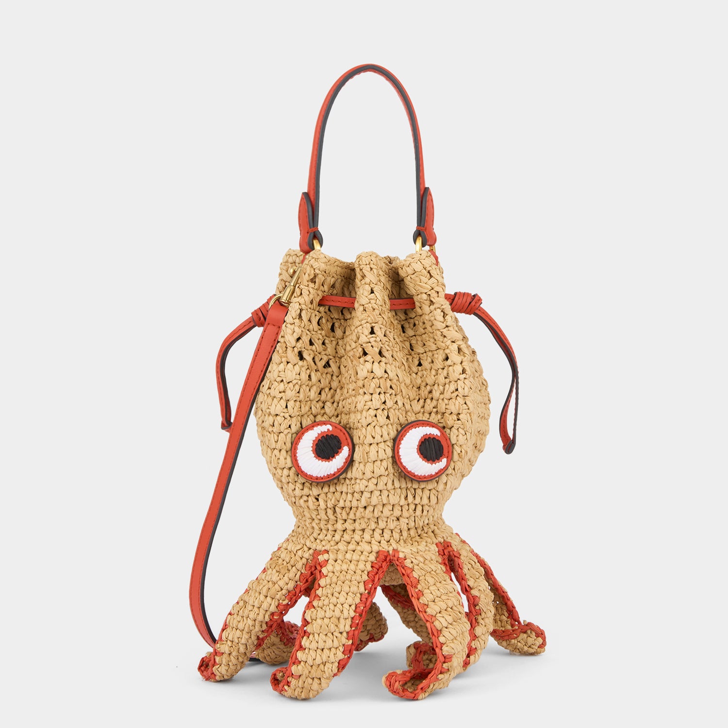 Octopus Cross-body -

          
            Raffia in Natural -
          

          Anya Hindmarch US
