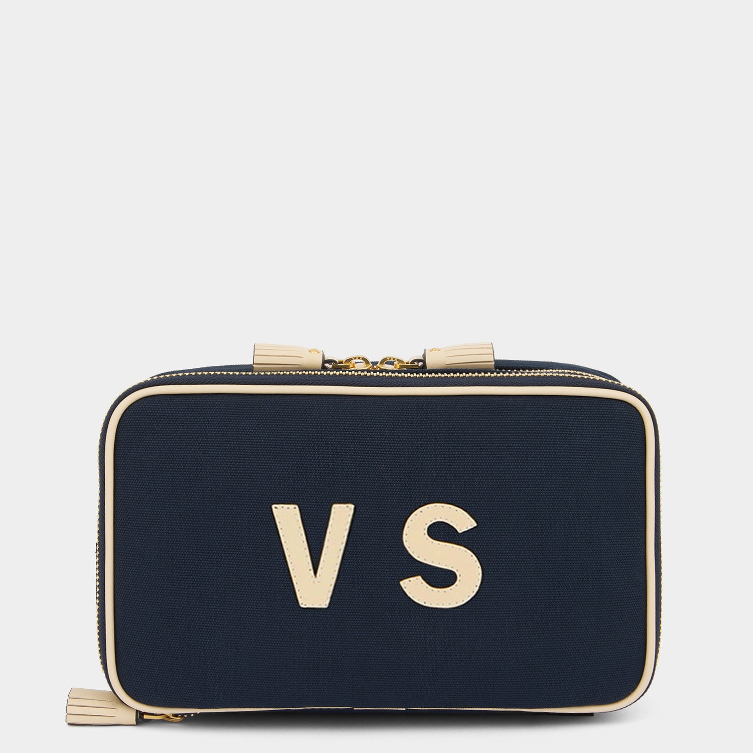 Bespoke Walton Wash Bag -

          
            Canvas in Marine -
          

          Anya Hindmarch US
