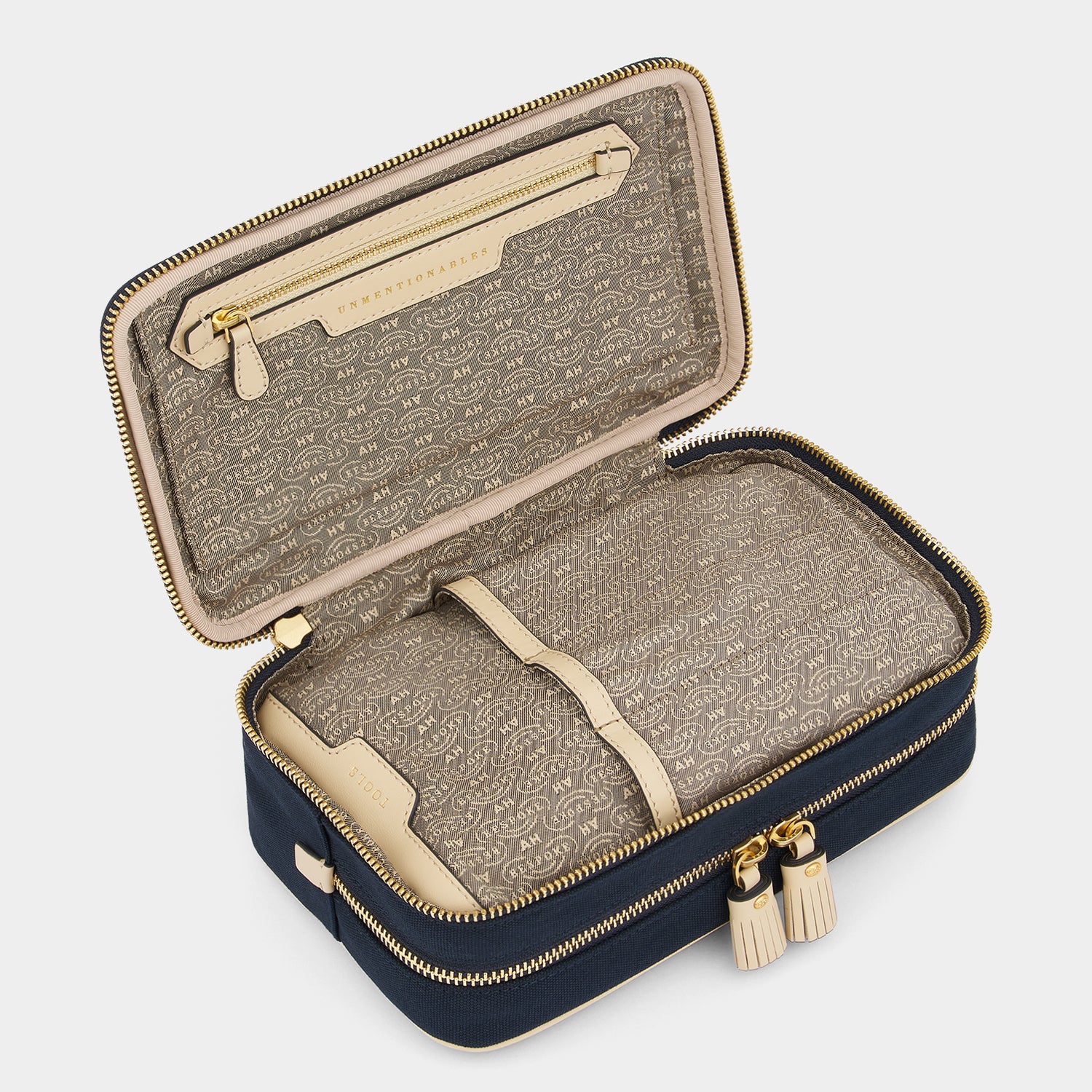 Bespoke Walton Wash Bag -

          
            Canvas in Marine -
          

          Anya Hindmarch US
