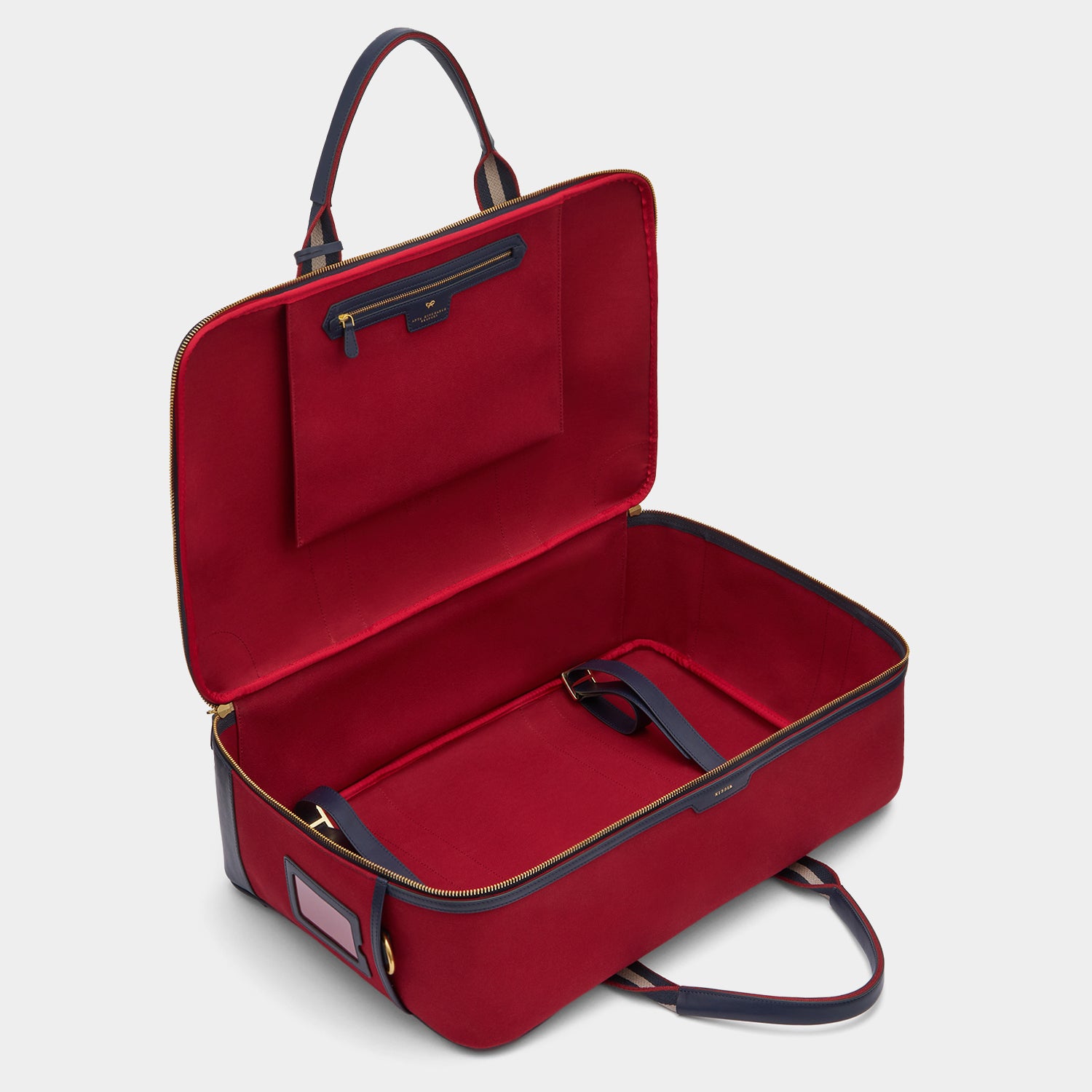 Bespoke Walton Travel Bag -

          
            Canvas/Smooth Leather in Vampire -
          

          Anya Hindmarch US
