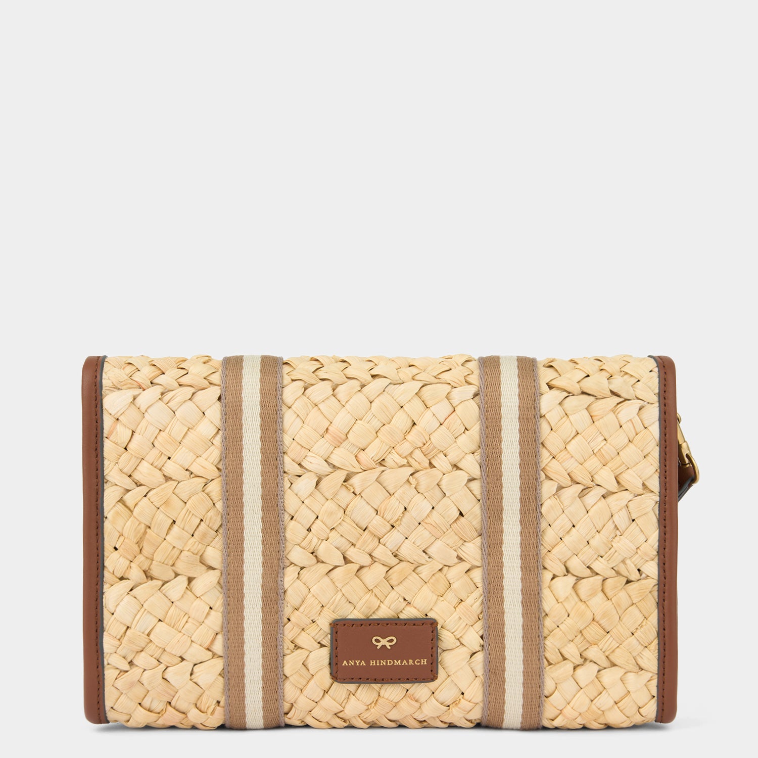 Walton Clutch With Wristlet -

          
            Cornhusk in Natural -
          

          Anya Hindmarch US
