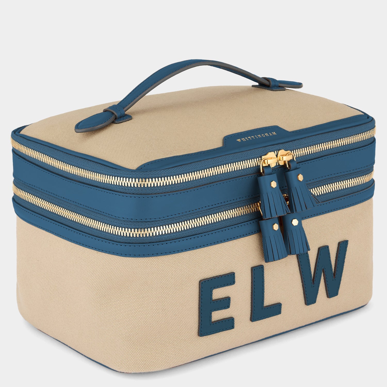 Bespoke Walton Vanity Kit -

          
            Canvas in Natural/Petrol Blue -
          

          Anya Hindmarch US
