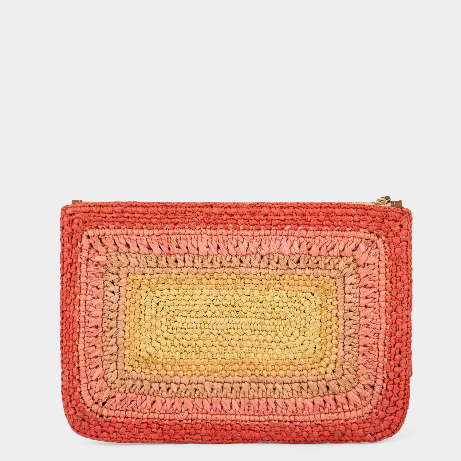 Raffia Tassel Bow Clutch -

          
            Raffia in Orange/Multi -
          

          Anya Hindmarch US
