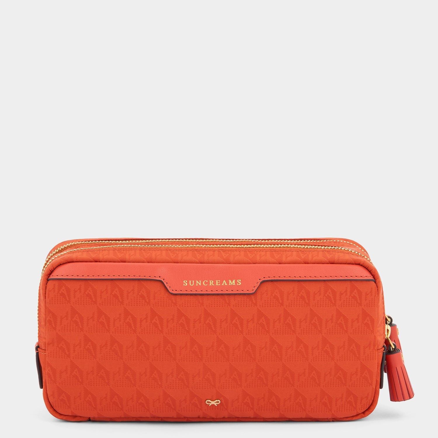 Beach Things Pouch -

          
            Jacquard Nylon in Burnt Sienna -
          

          Anya Hindmarch US
