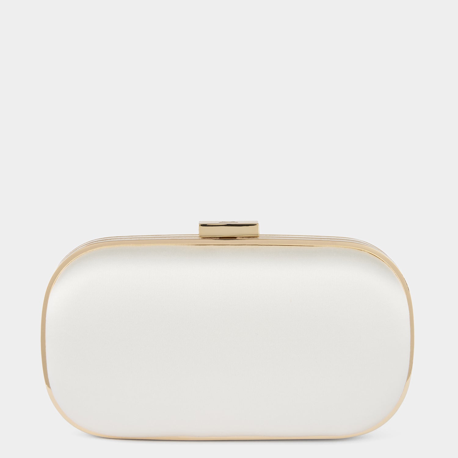 Marano Bridal Clutch -

          
            Satin/Suede Leather in Ivory -
          

          Anya Hindmarch US
