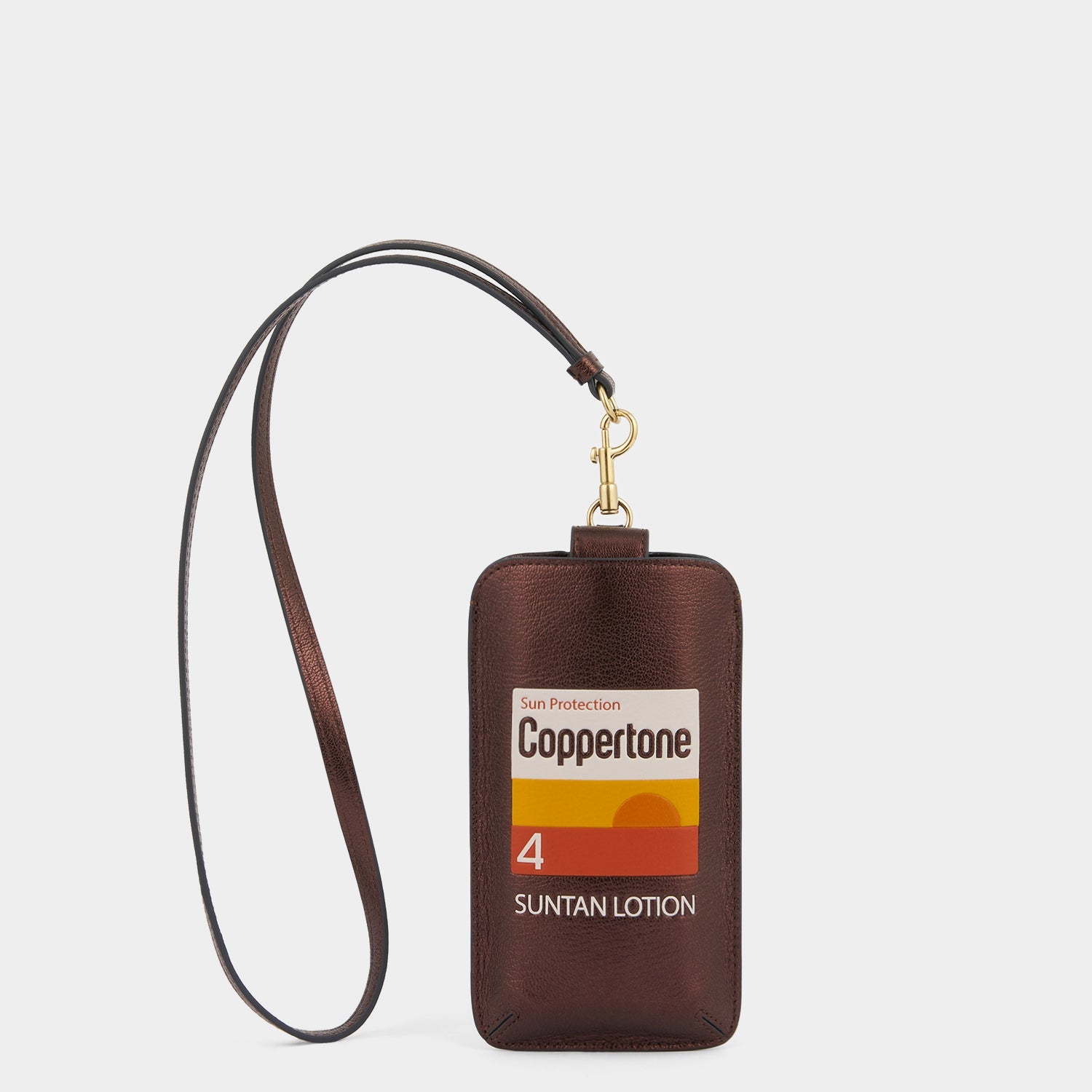 Anya Brands Coppertone Sunglasses Pouch -

          
            Capra Leather in Mahogany Brown -
          

          Anya Hindmarch US
