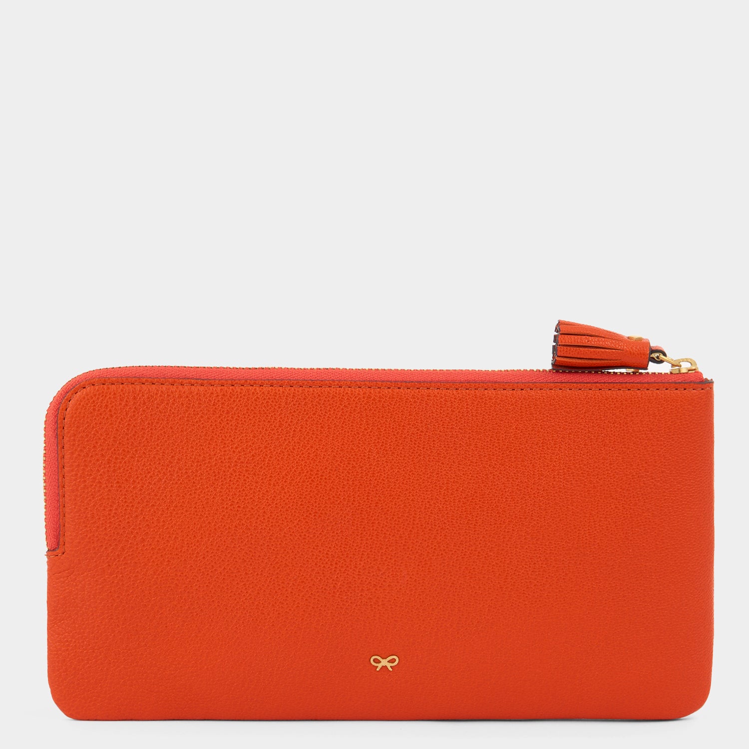 Anya Brands Club Orange Zip Loose Pocket -

          
            Capra Leather in Clementine Orange -
          

          Anya Hindmarch US
