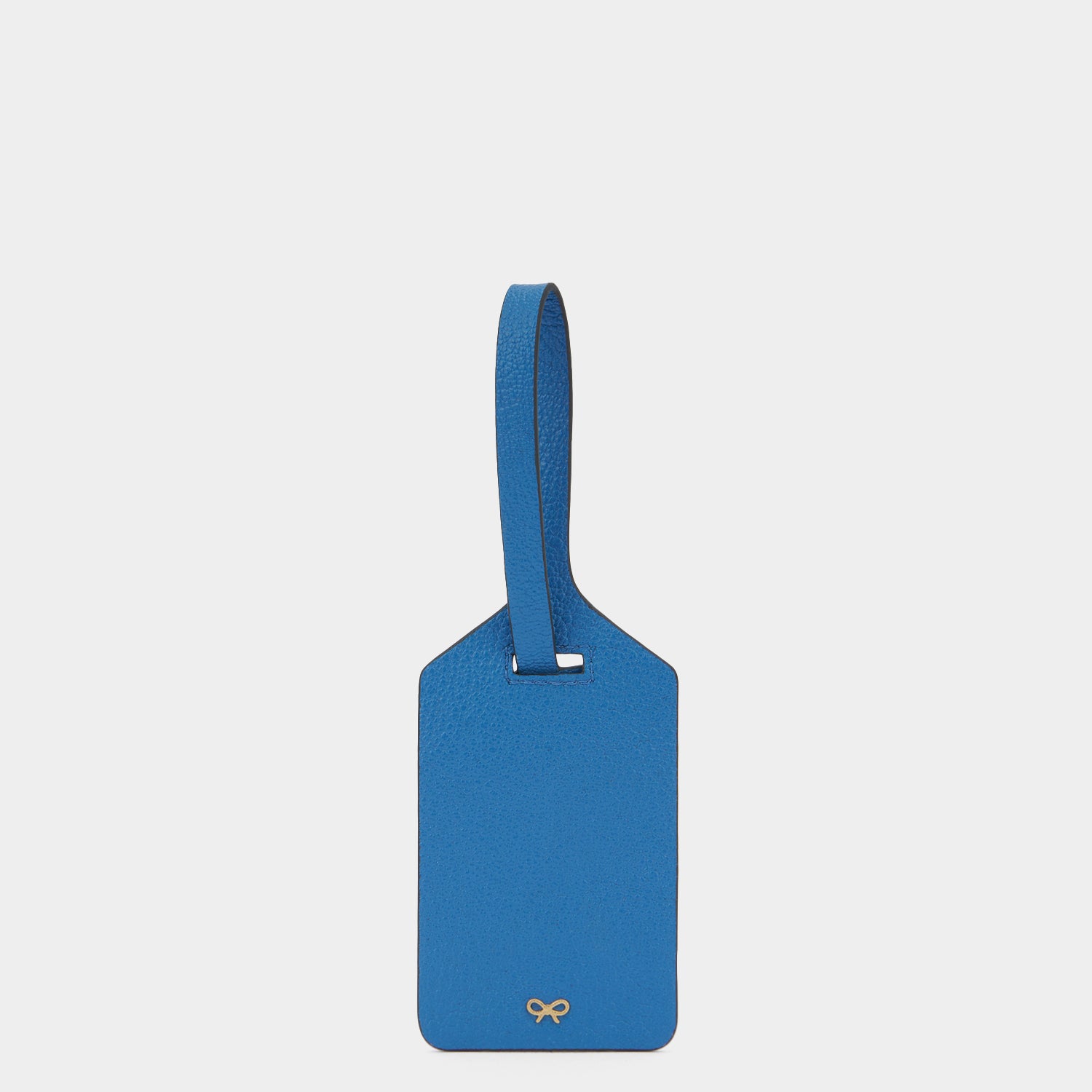 Eyes Luggage Label Charm -

          
            Capra Leather in Periwinkle -
          

          Anya Hindmarch US
