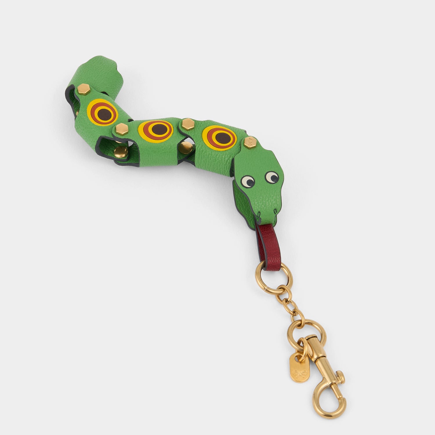 Snake Charm -

          
            Capra Leather in Grass Green -
          

          Anya Hindmarch US
