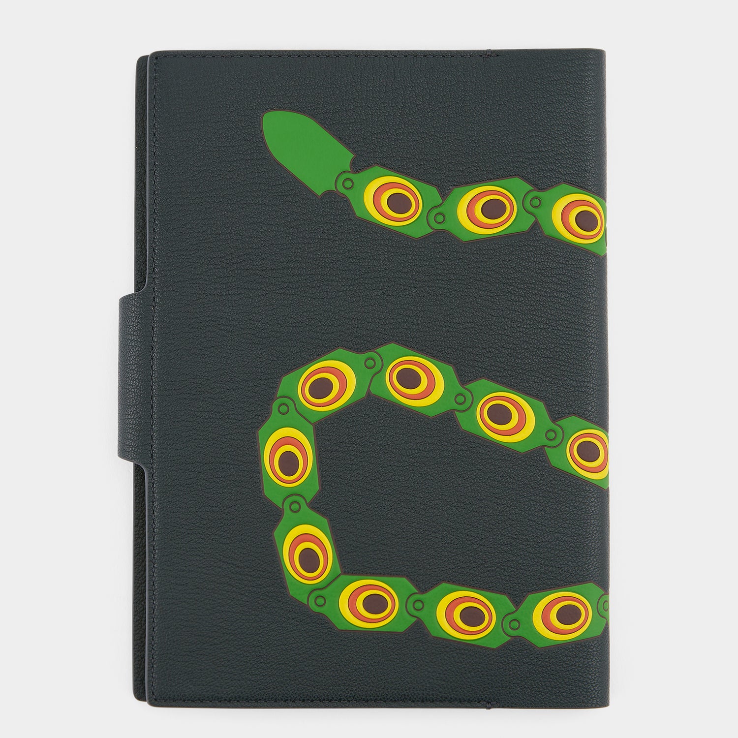 Snake A5 Journal -

          
            Capra Leather in Ink Green -
          

          Anya Hindmarch US
