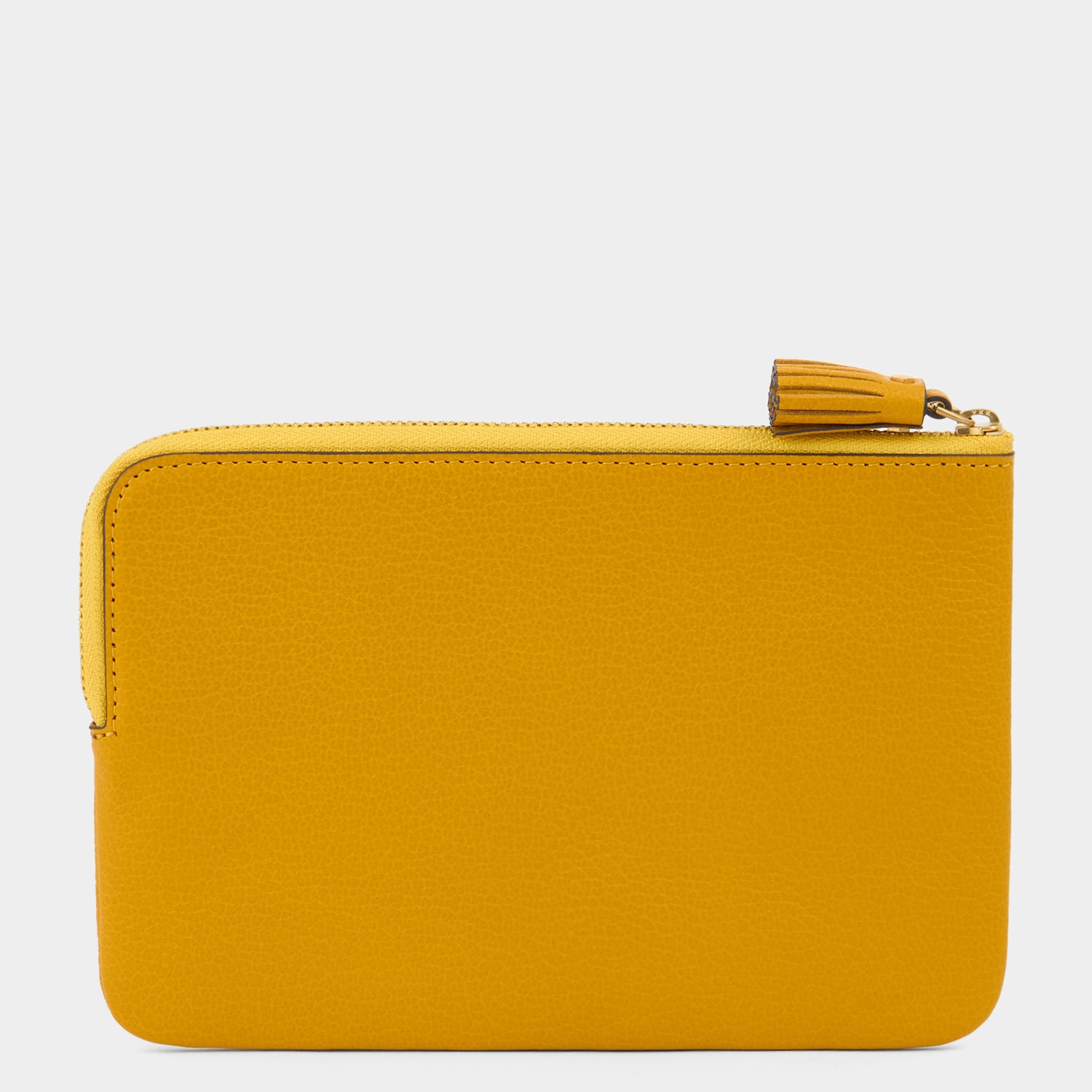 Wink Zip Loose Pocket -

          
            Capra Leather in Mustard Yellow -
          

          Anya Hindmarch US
