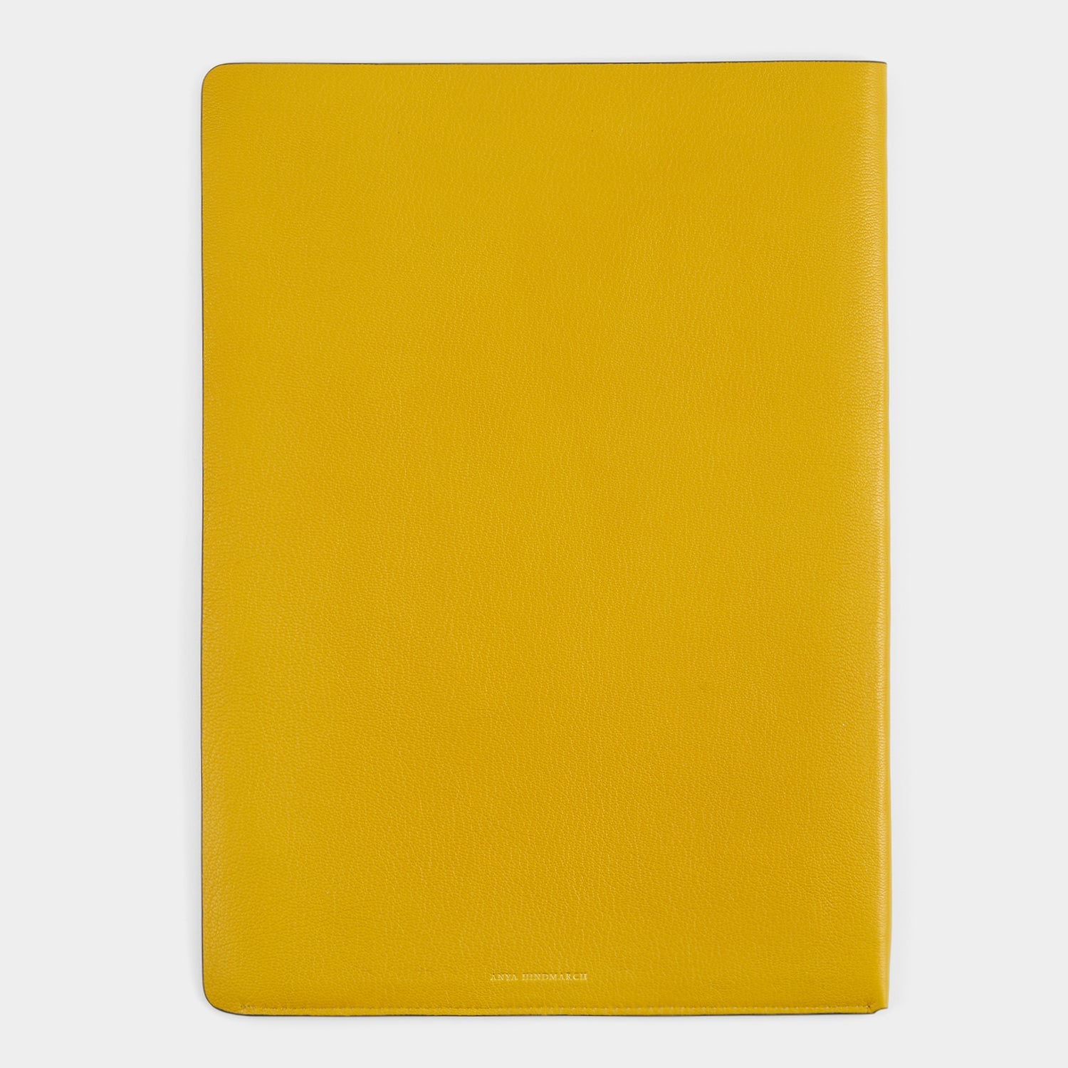 Wink A4 Document Sleeve -

          
            Capra Leather in Mustard Yellow -
          

          Anya Hindmarch US
