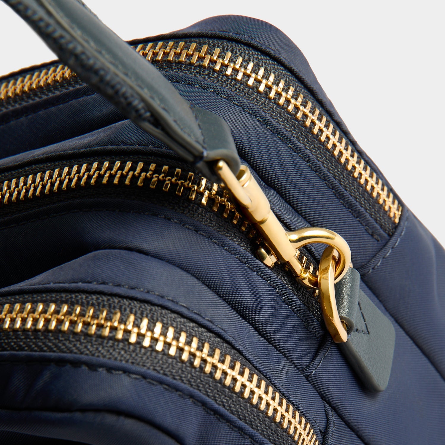 Triple Zip Cross-body