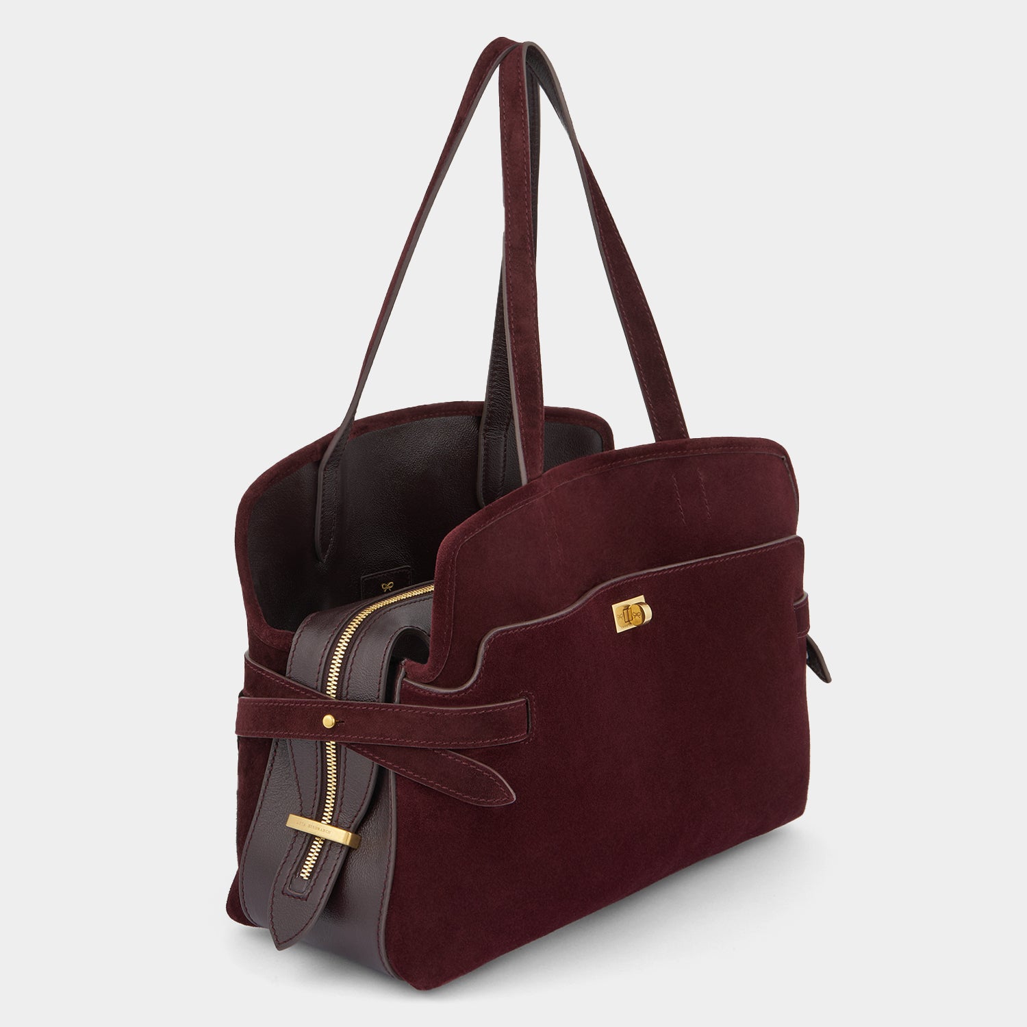 Wilson Shoulder Bag -

          
            Suede/Calf Leather -
          

          Anya Hindmarch US
