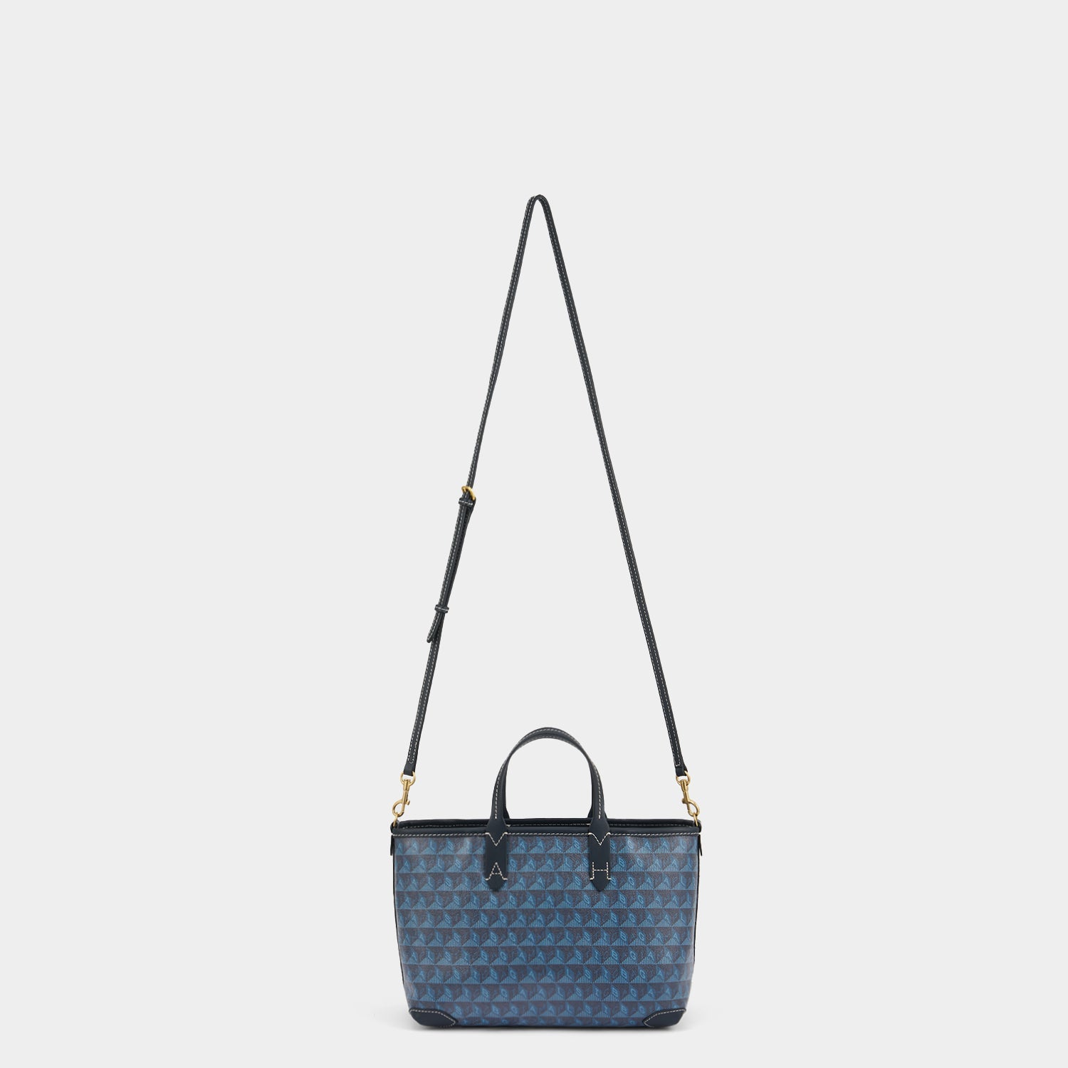 I am a Plastic Bag XS Wink Zipped Cross-body Tote -

          
            Recyled Canvas in Marine -
          

          Anya Hindmarch US
