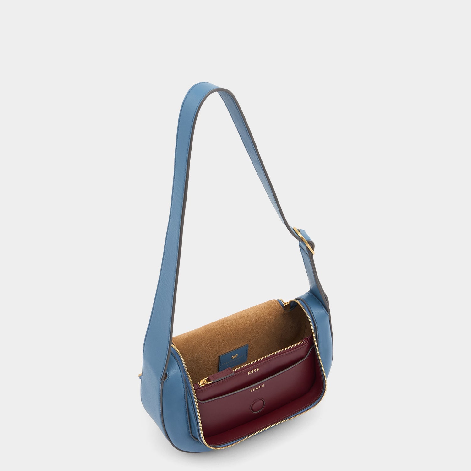 Vere Small Cross-body -

          
            Calf Leather in Bluebird -
          

          Anya Hindmarch US
