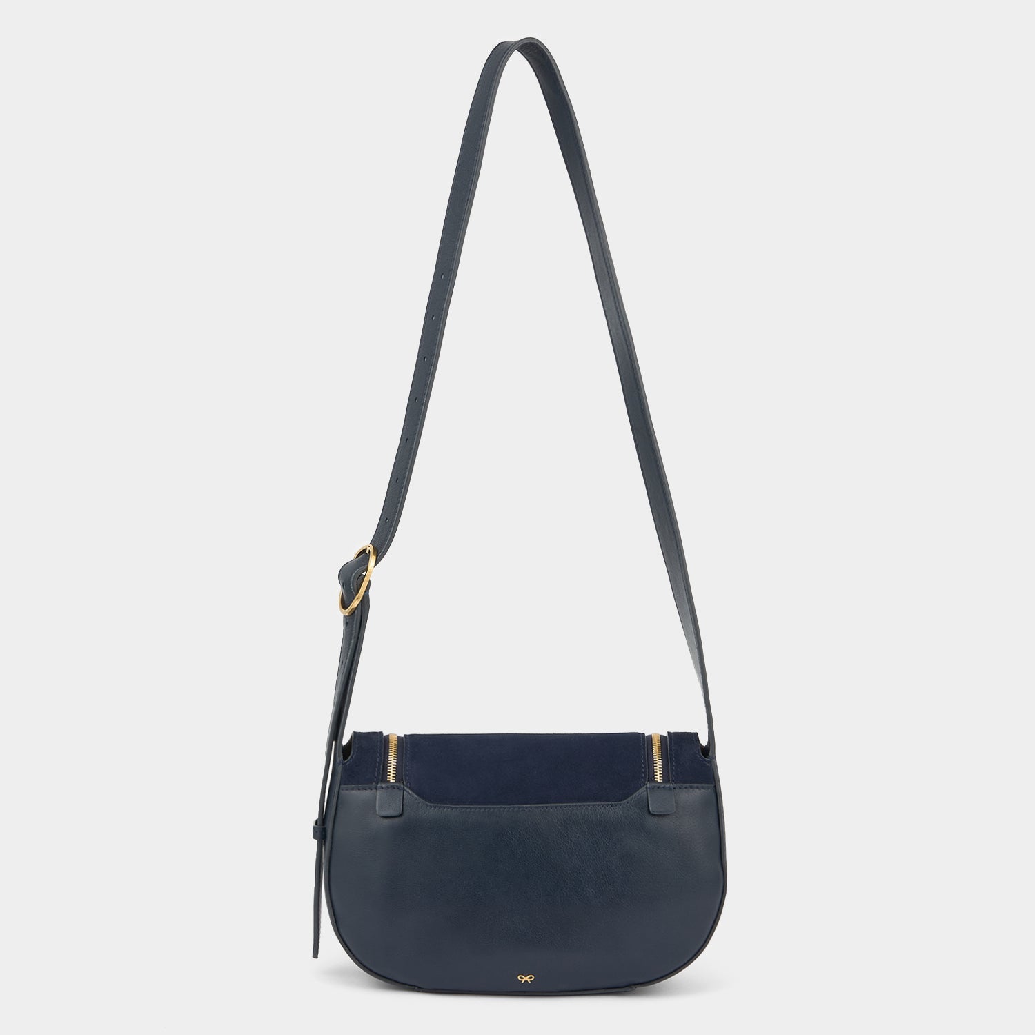 Vere Small Cross-body -

          
            Suede/Calf Leather in Marine -
          

          Anya Hindmarch US
