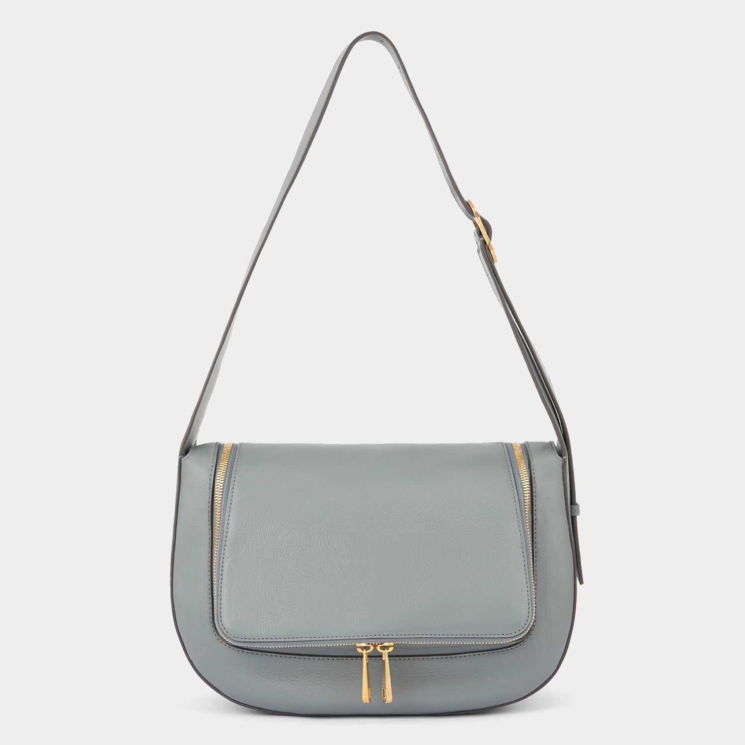 Vere Shoulder Bag -

          
            Calf Leather in Shadow Grey -
          

          Anya Hindmarch US
