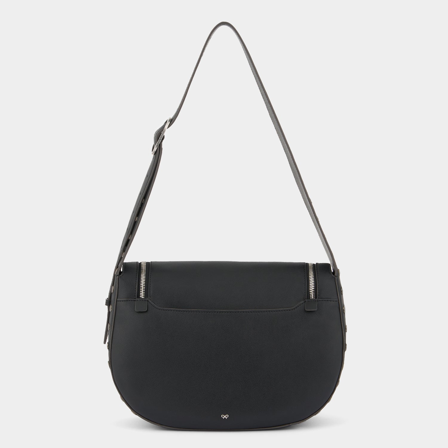 Vere Shoulder Bag with Studs -

          
            Calf Leather in Black -
          

          Anya Hindmarch US
