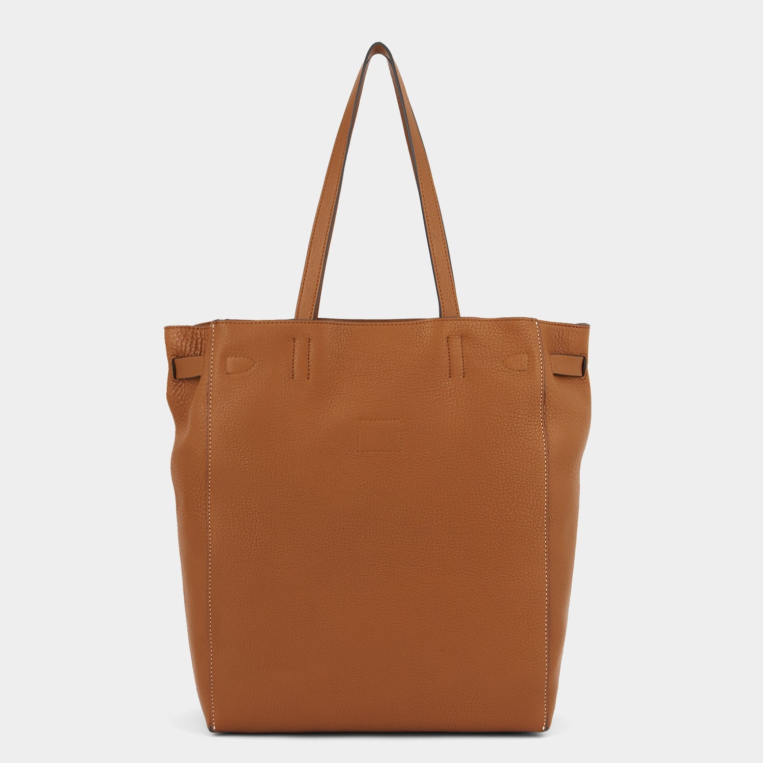 Return to Nature N/S Tote -

          
            Natural Grain Leather in Pecan Brown -
          

          Anya Hindmarch US
