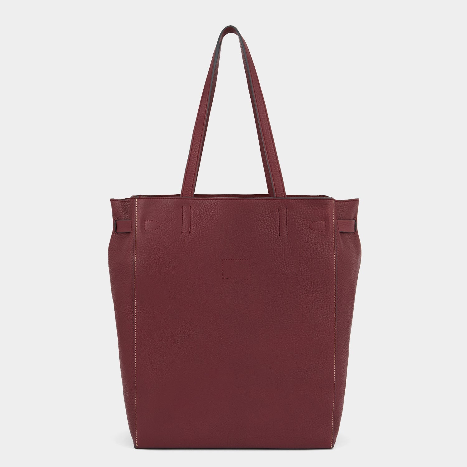 Return to Nature N/S Tote -

          
            Natural Grain Leather in Rosewood -
          

          Anya Hindmarch US
