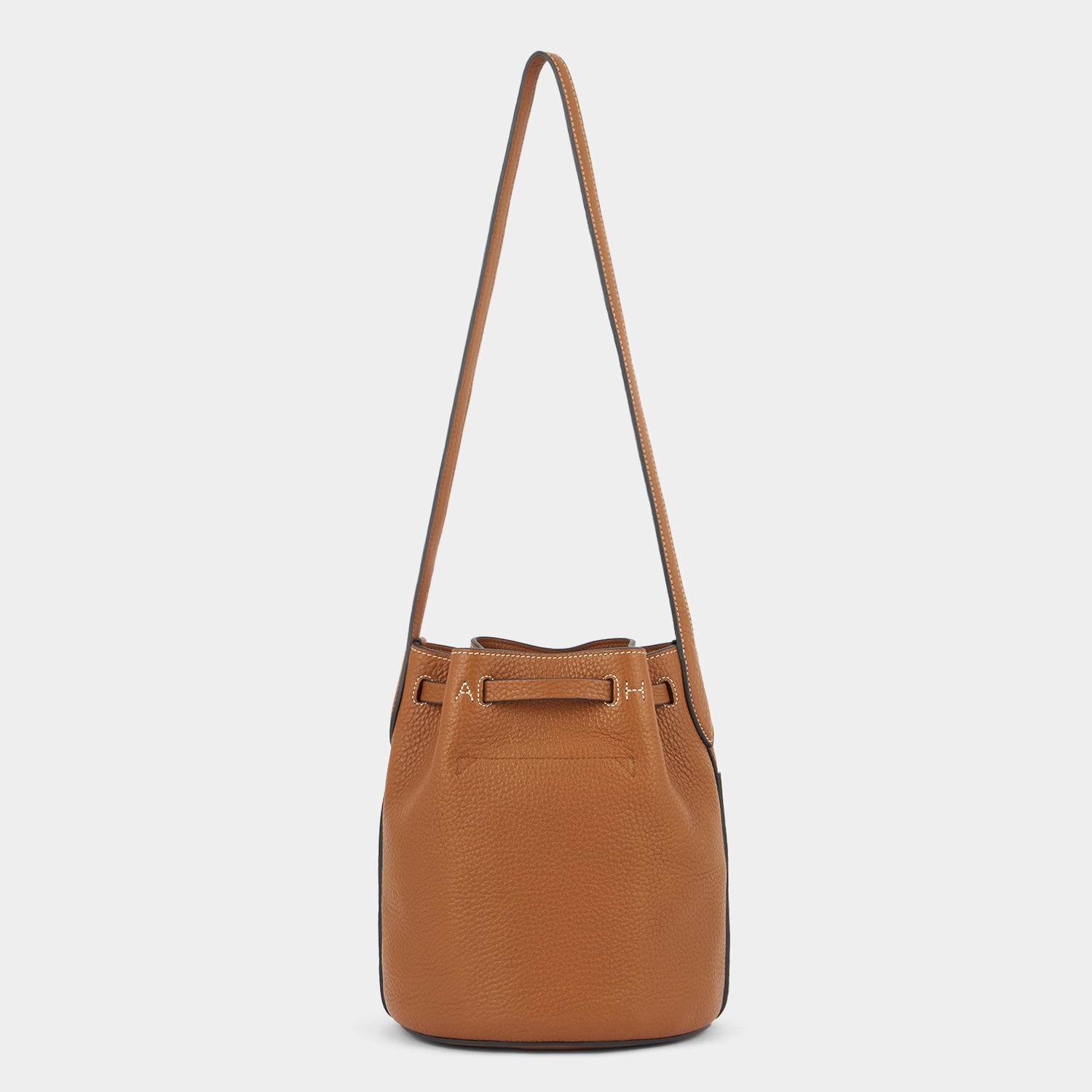 Return to Nature Small Bucket Bag -

          
            Natural Grain Leather in Pecan Brown -
          

          Anya Hindmarch US
