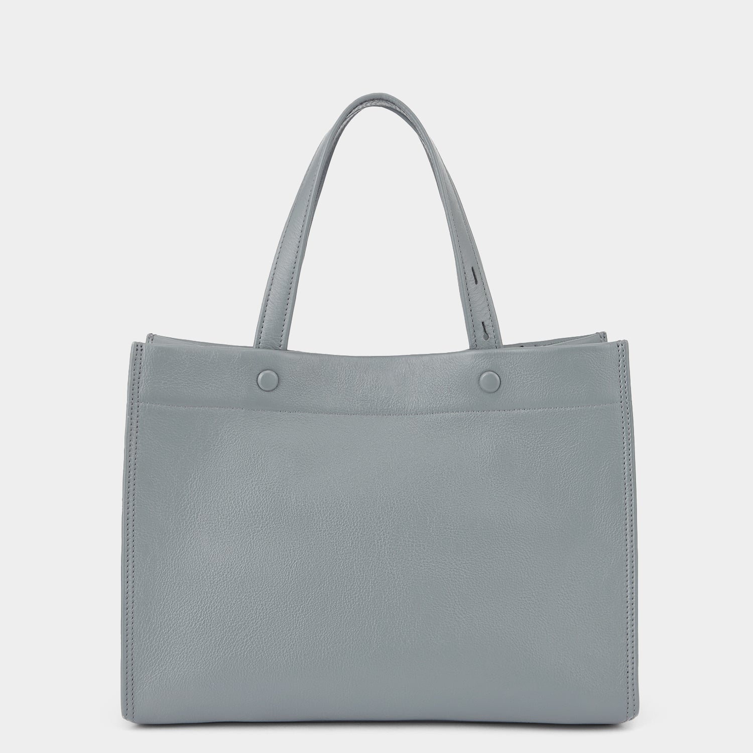 Mortimer Small Tote -

          
            Calf Leather in Shadow Grey -
          

          Anya Hindmarch US
