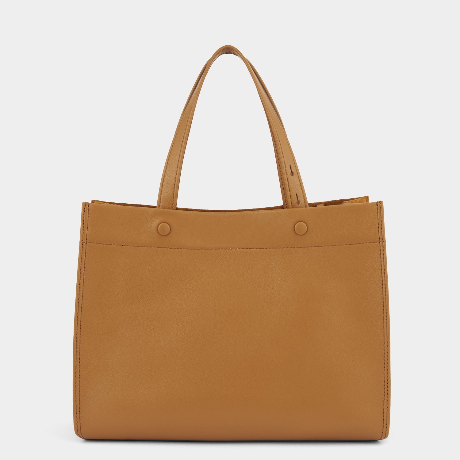 Mortimer Small Tote -

          
            Suede/Calf Leather in Manilla Beige -
          

          Anya Hindmarch US
