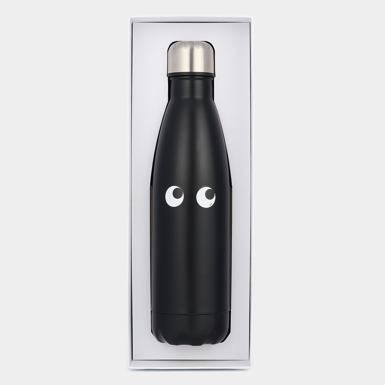 Eyes Reusable Water Bottle -

          
            Stainless Steel in Black -
          

          Anya Hindmarch US
