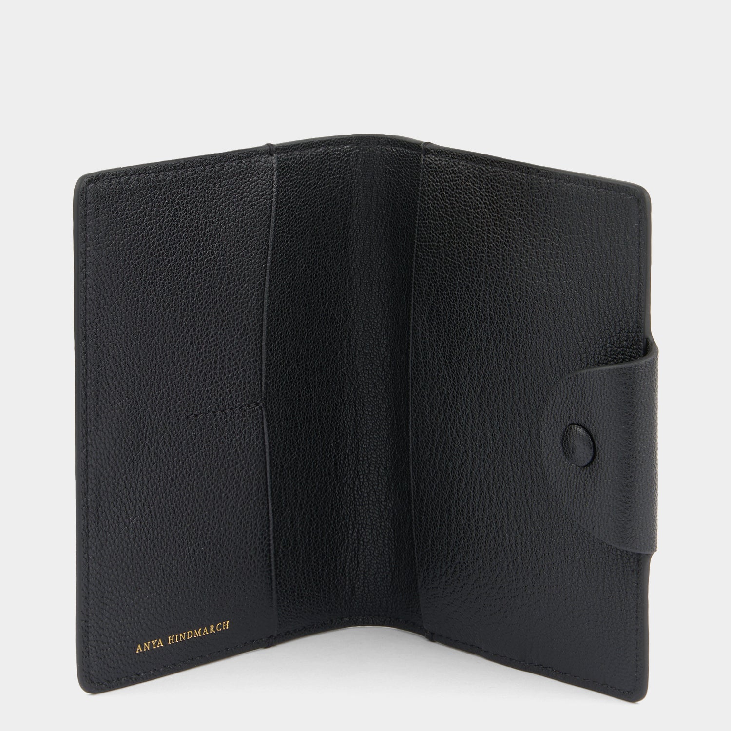 Eyes Passport Case -

          
            Capra Leather in Black -
          

          Anya Hindmarch US
