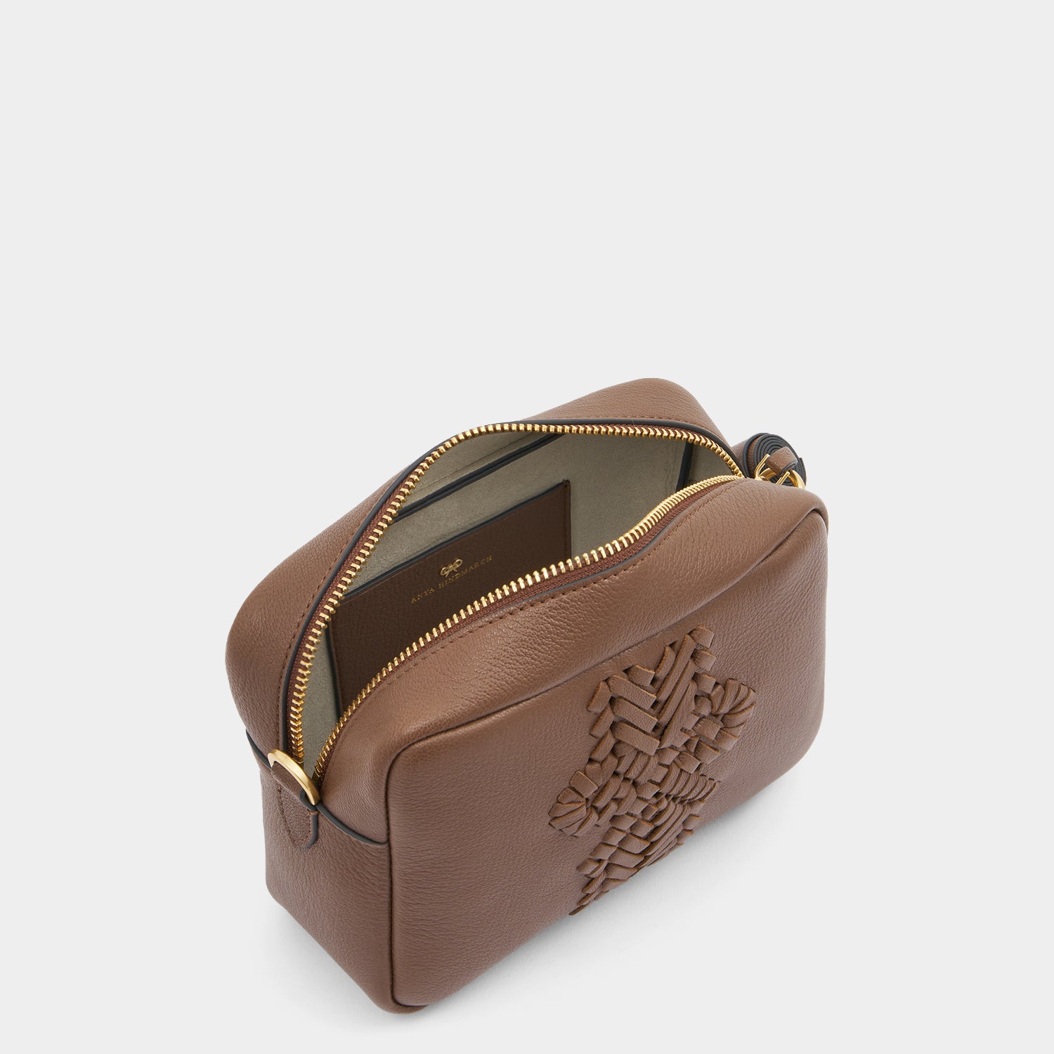 Neeson Tassel Cross-body -

          
            Capra Leather in Vole -
          

          Anya Hindmarch US
