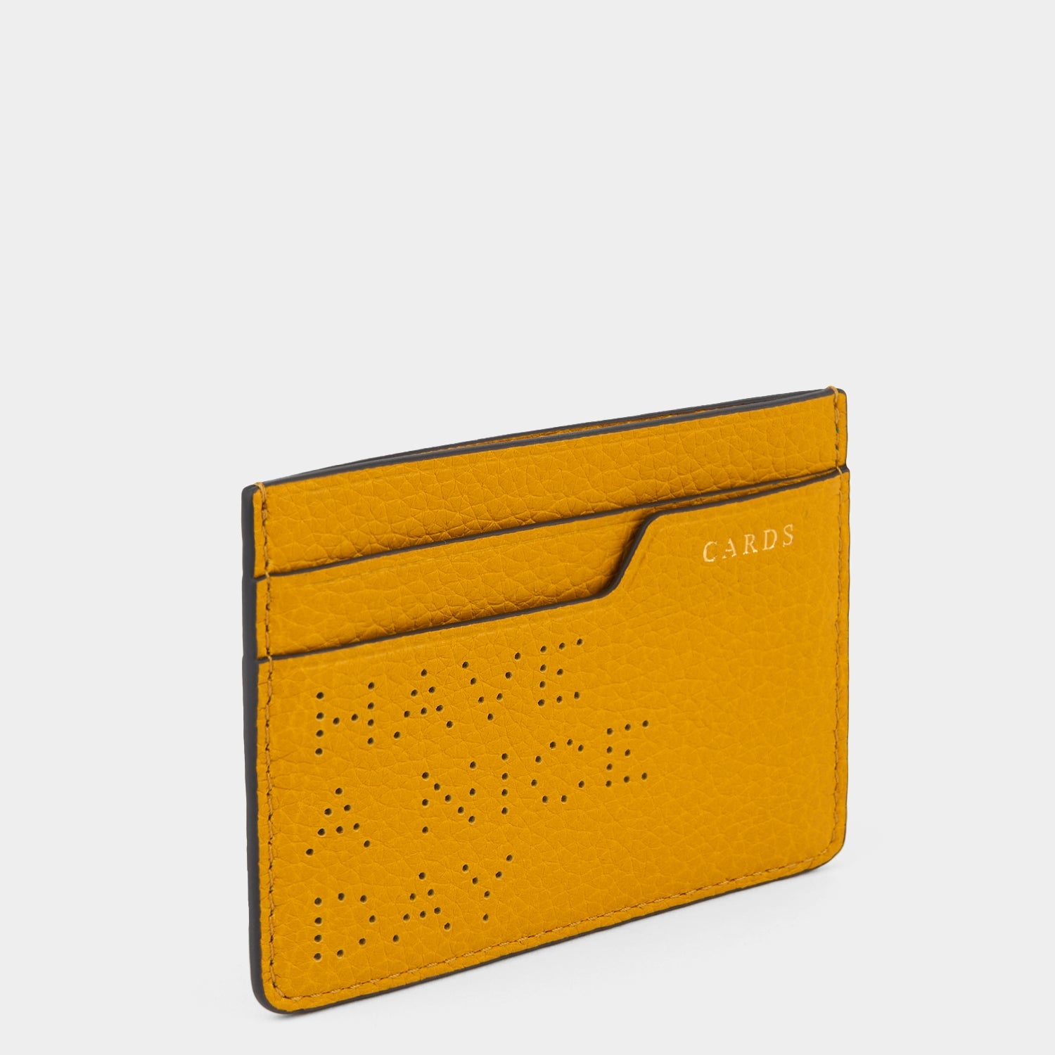 Have a Nice Day Card Case -

          
            Calf Leather in Mustard -
          

          Anya Hindmarch US
