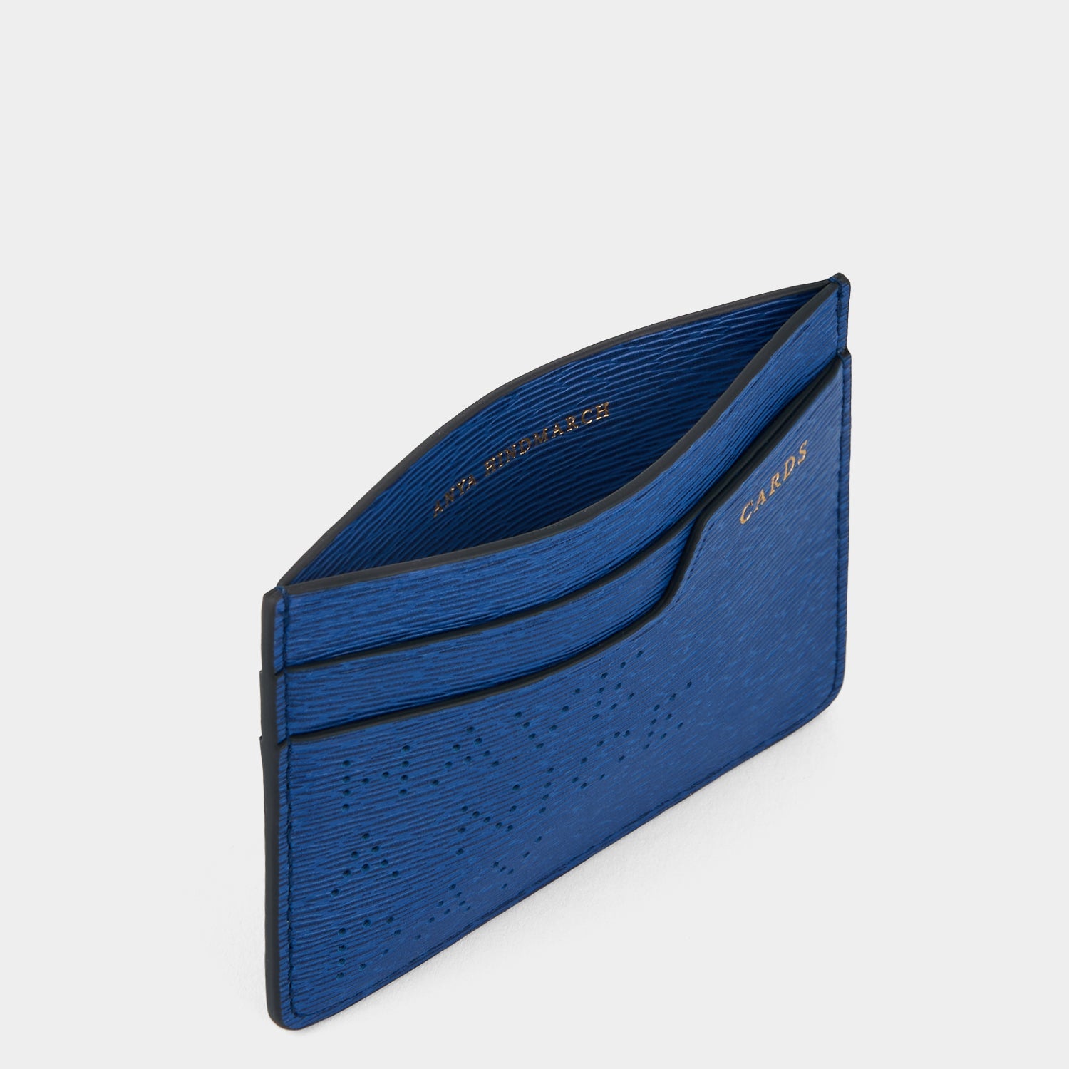 Have a Nice Day Card Case -

          
            London Grain in Cobalt -
          

          Anya Hindmarch US
