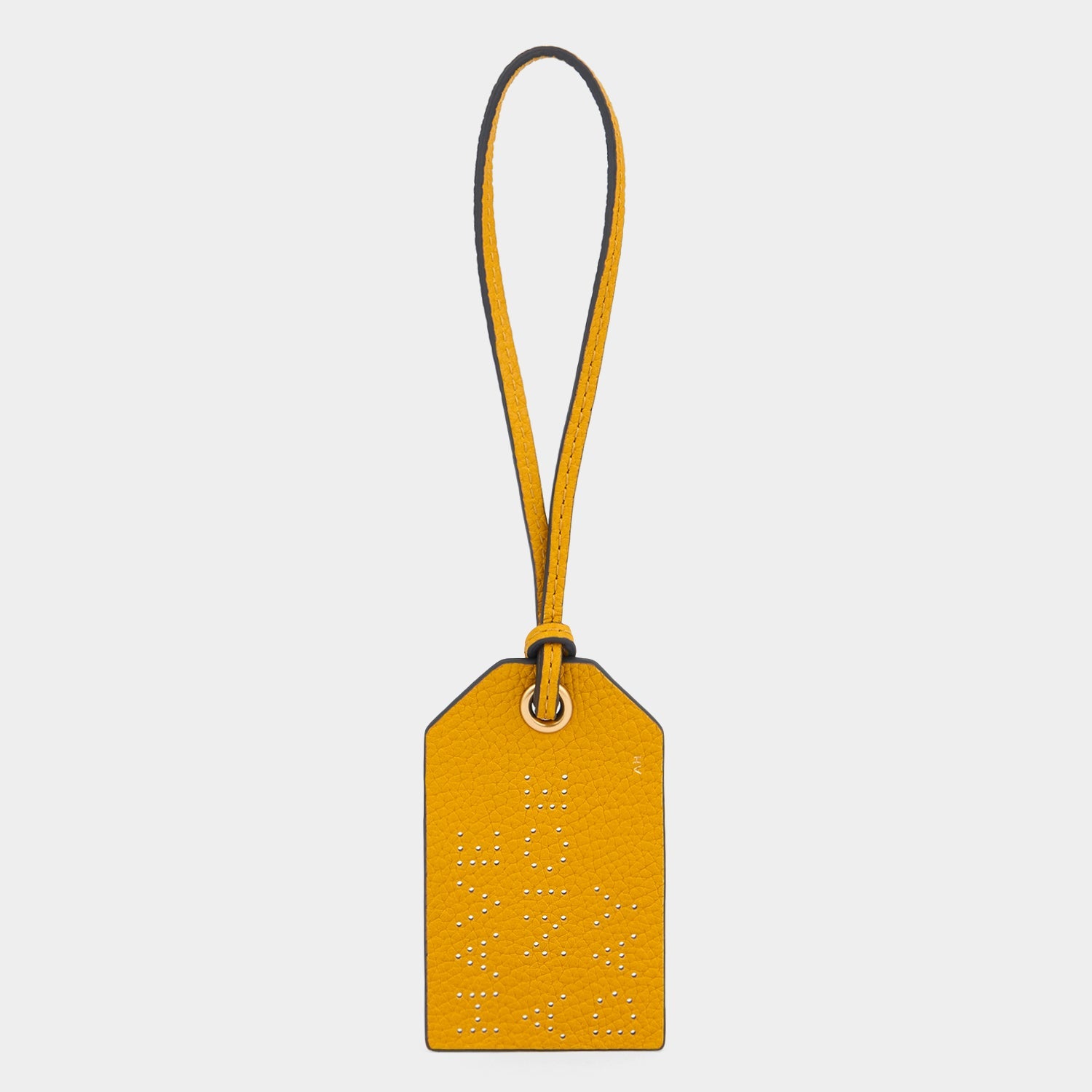 Have a Nice Day Charm -

          
            Calf Leather in Mustard -
          

          Anya Hindmarch US
