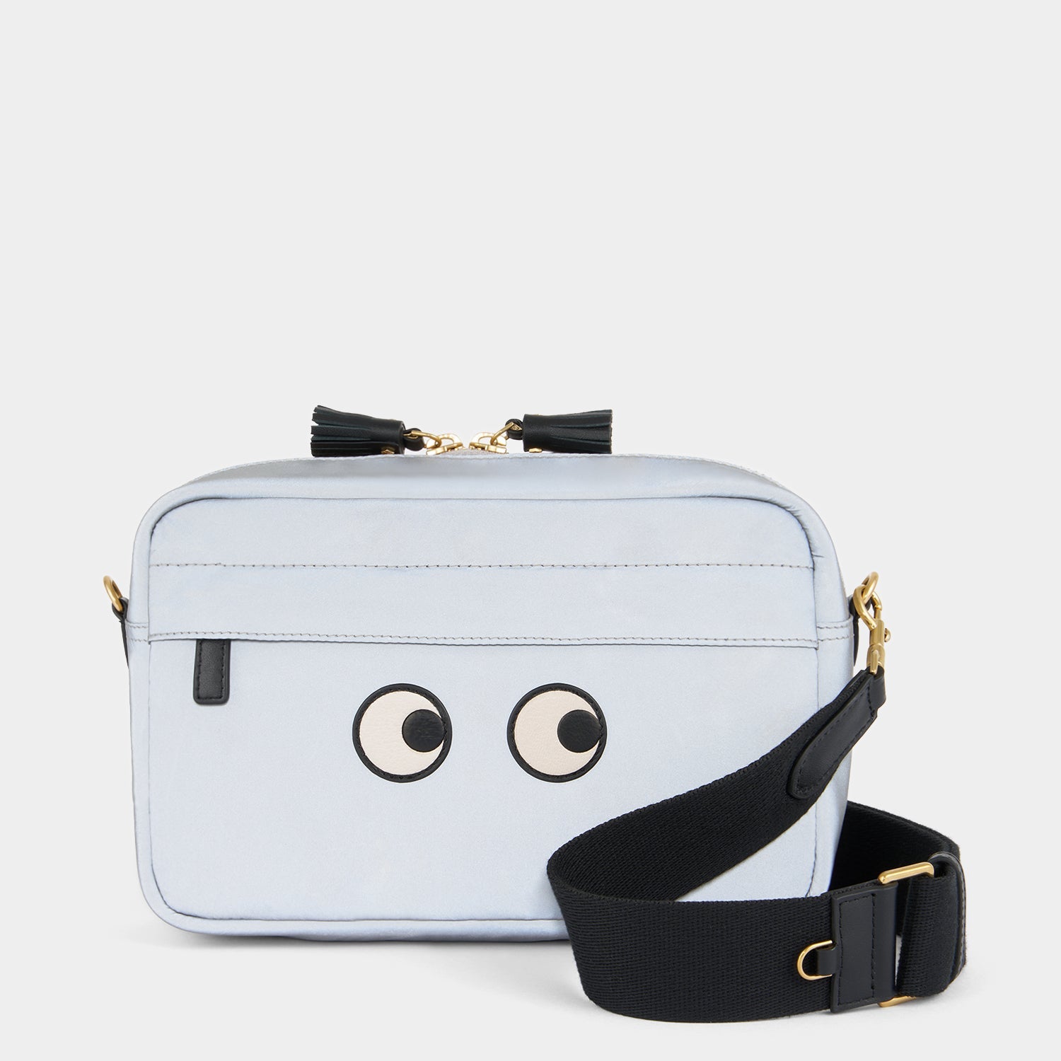 Eyes Handlebar Cross-body -

          
            Reflective Nylon in Silver -
          

          Anya Hindmarch US
