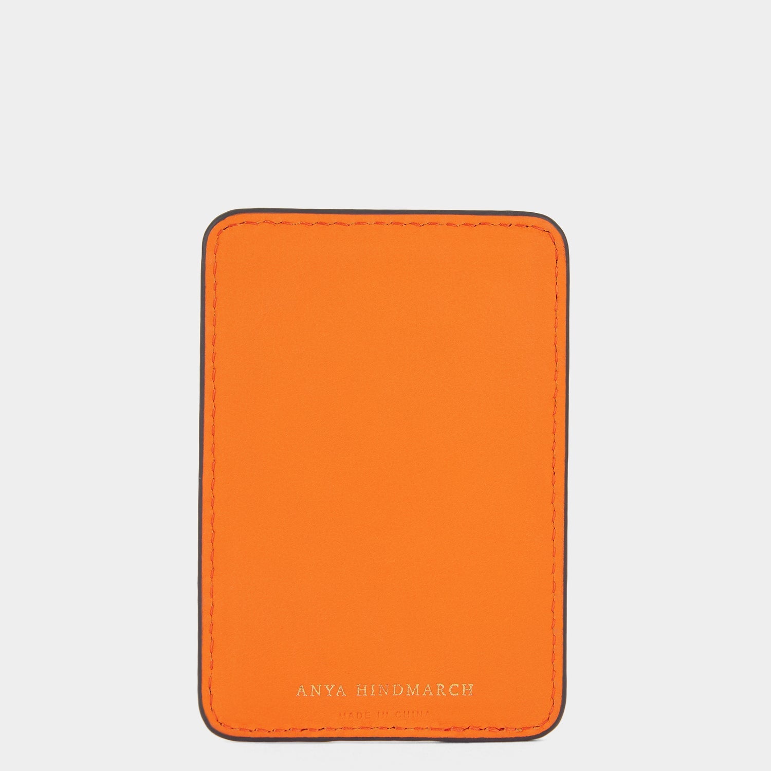 Priority Baggage MagSafe Card Case -

          
            Capra Leather in Bright Clementine Orange -
          

          Anya Hindmarch US
