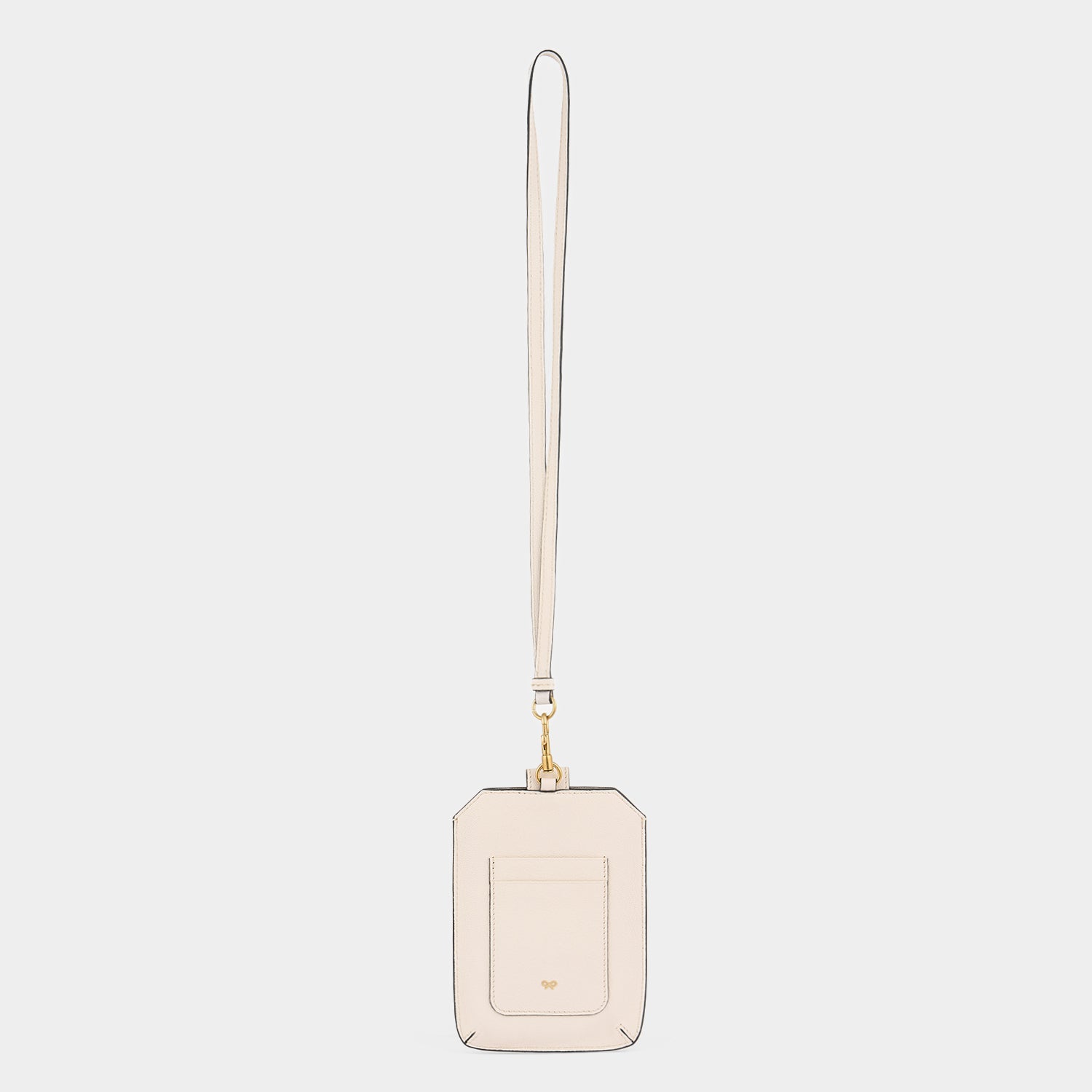 Carry-On Travel Lanyard -

          
            Capra Leather in Chalk White -
          

          Anya Hindmarch US
