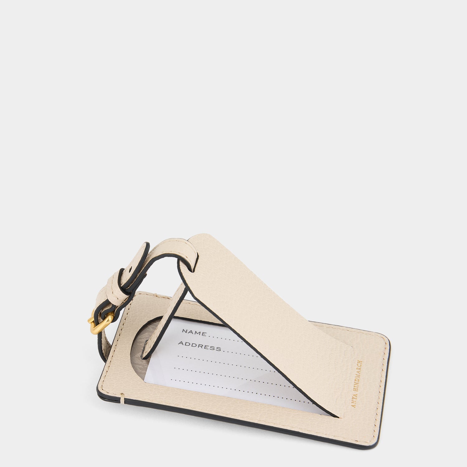 Anya Brands British Airways Concorde Luggage Label Charm -

          
            Capra Leather in Chalk White -
          

          Anya Hindmarch US
