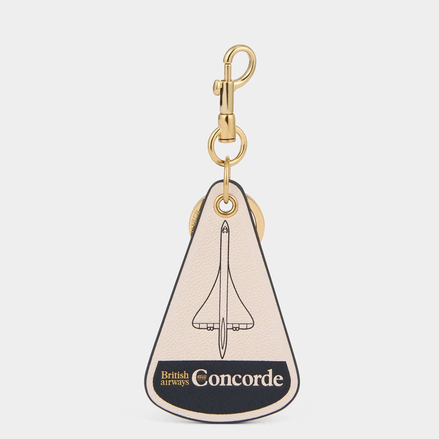 Anya Brands British Airways Concorde Charm -

          
            Capra Leather in Chalk White -
          

          Anya Hindmarch US
